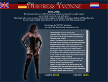 Tablet Screenshot of mrs-yvonne.com